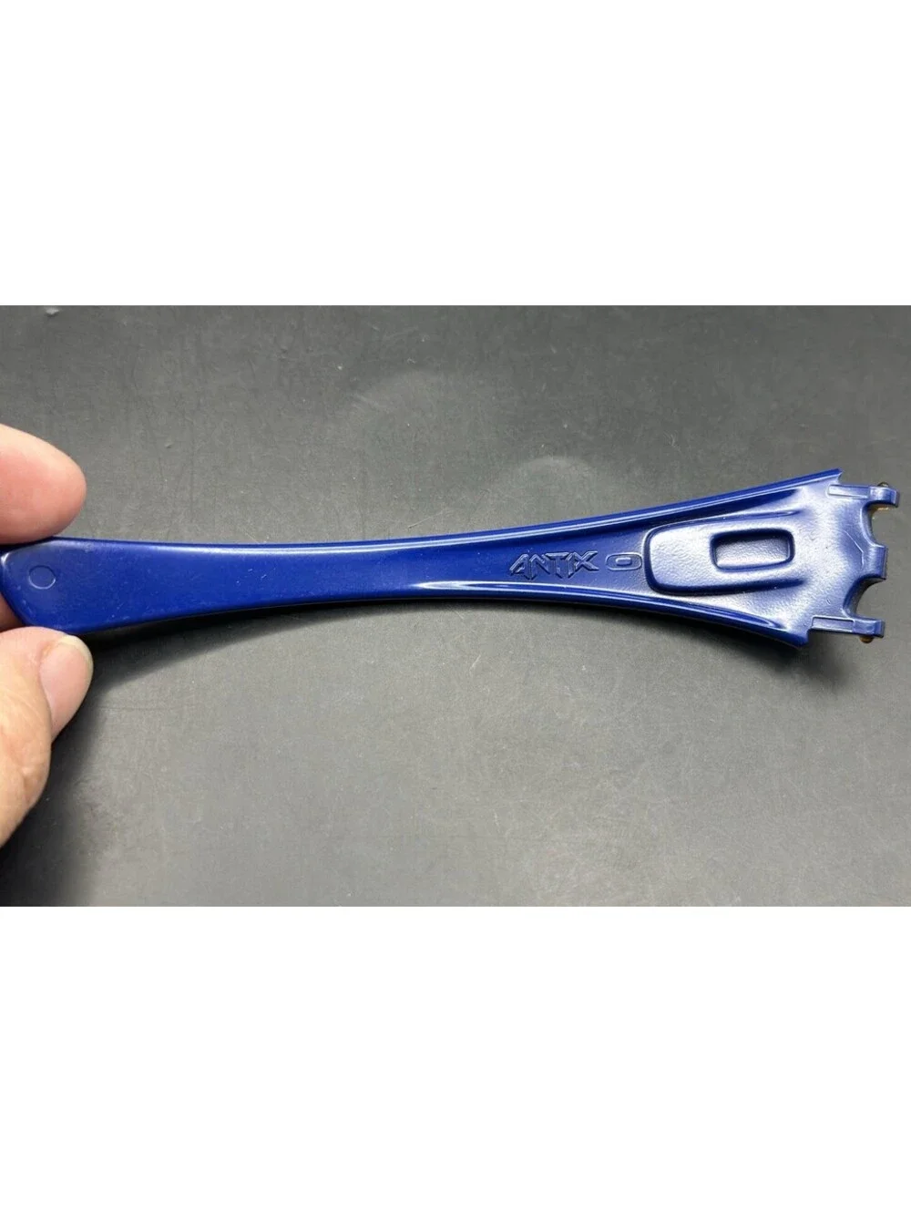 Oakley Antix Polished Blue OEM Left Replacment Arm (No Icon)
